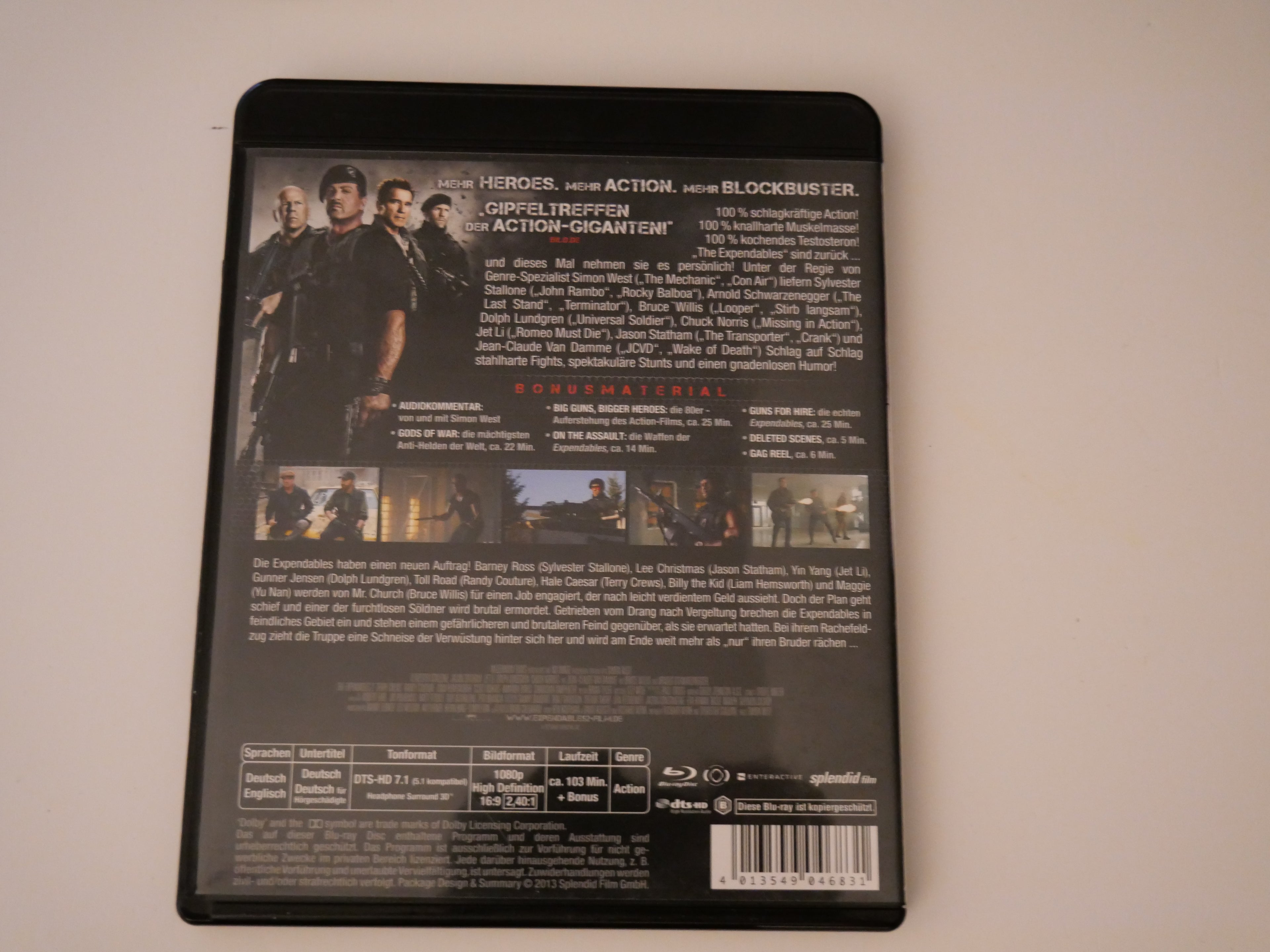 The Expendables 1-3 Set (Blu-ray) Gebraucht