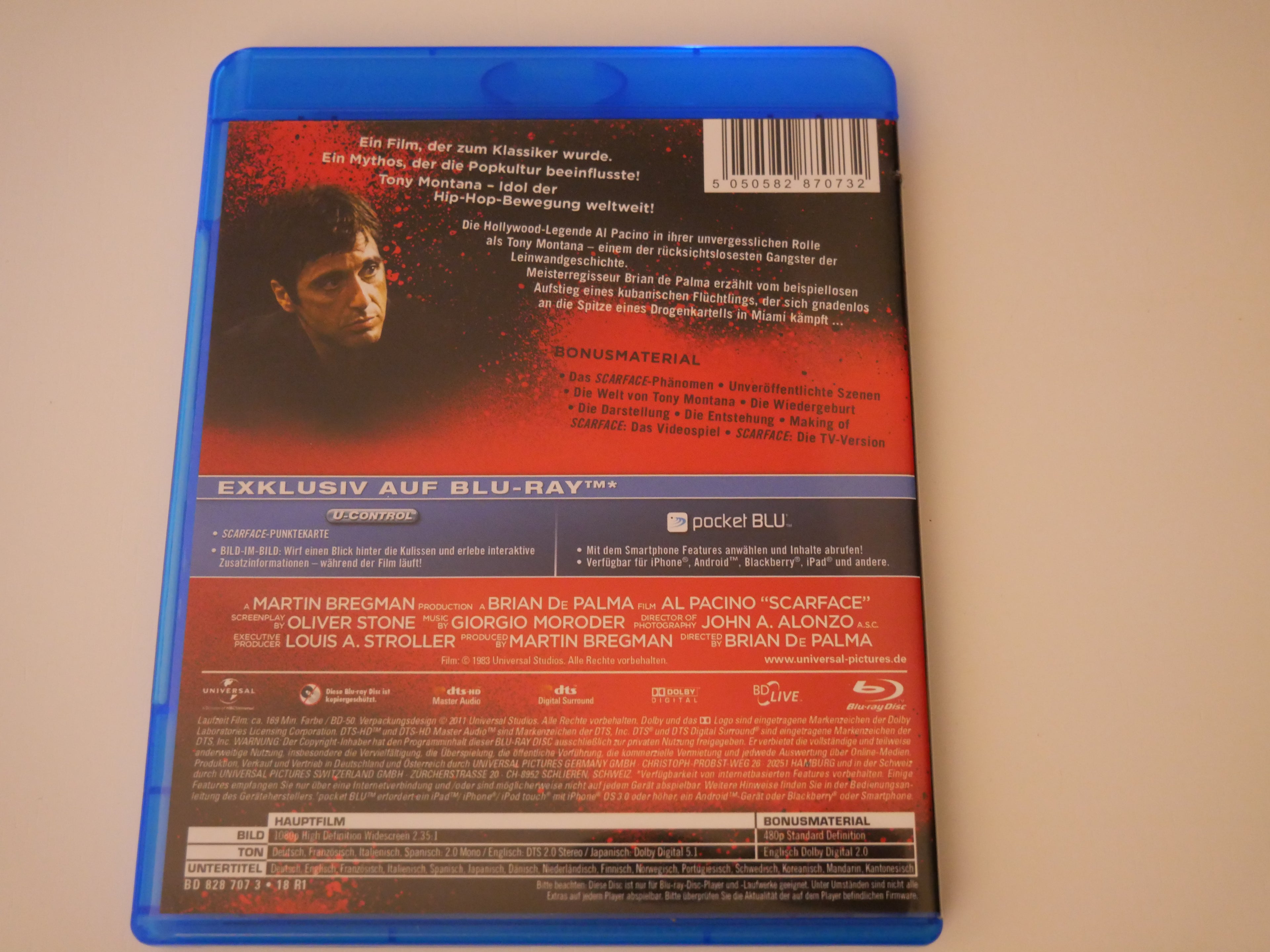 Scarface (Blu-ray, Amaray) Gebraucht