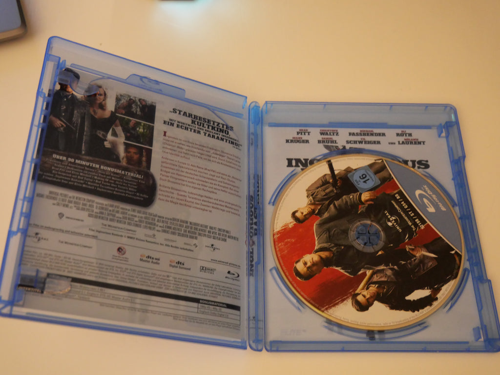 Inglourious Basterds (Blu-ray, Amaray) Used