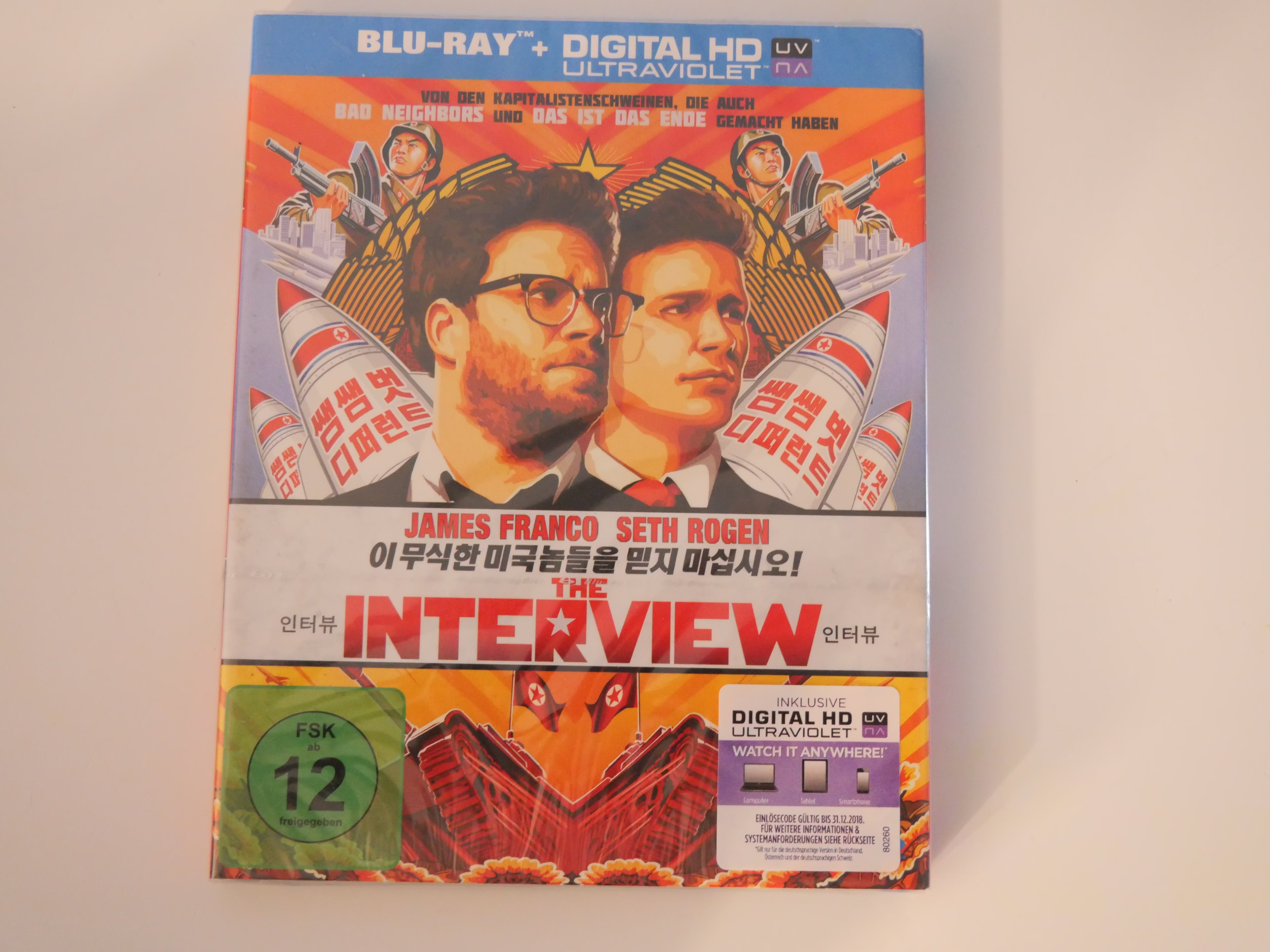The Interview – Blu-ray (Amaray im Schuber, OVP)