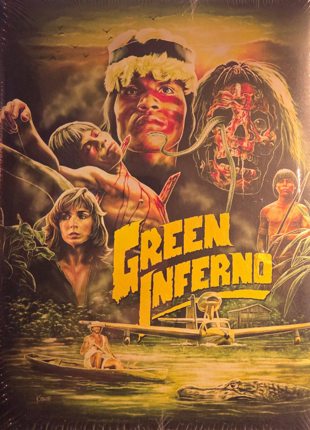 Green Inferno (1988) – Wattiertes Mediabook Cover W